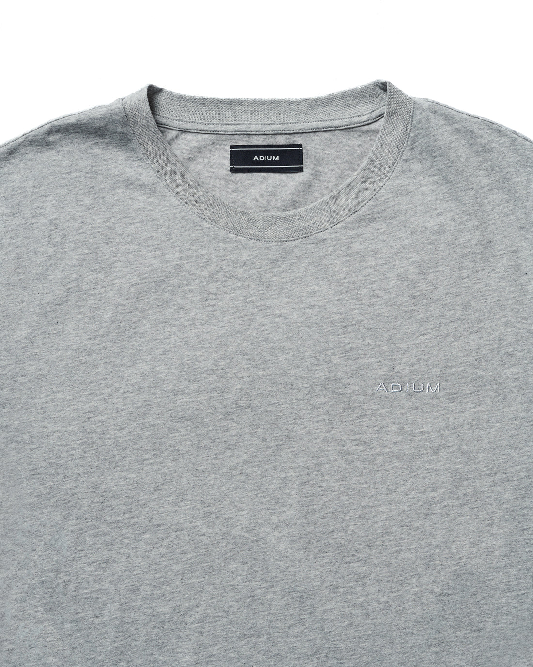 Heather Grey Pima Crew Neck