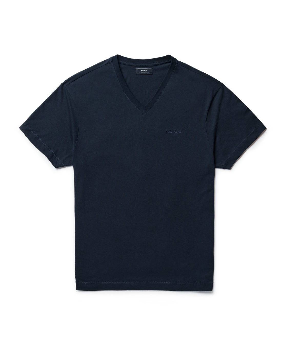 Dark Navy Pima V Neck