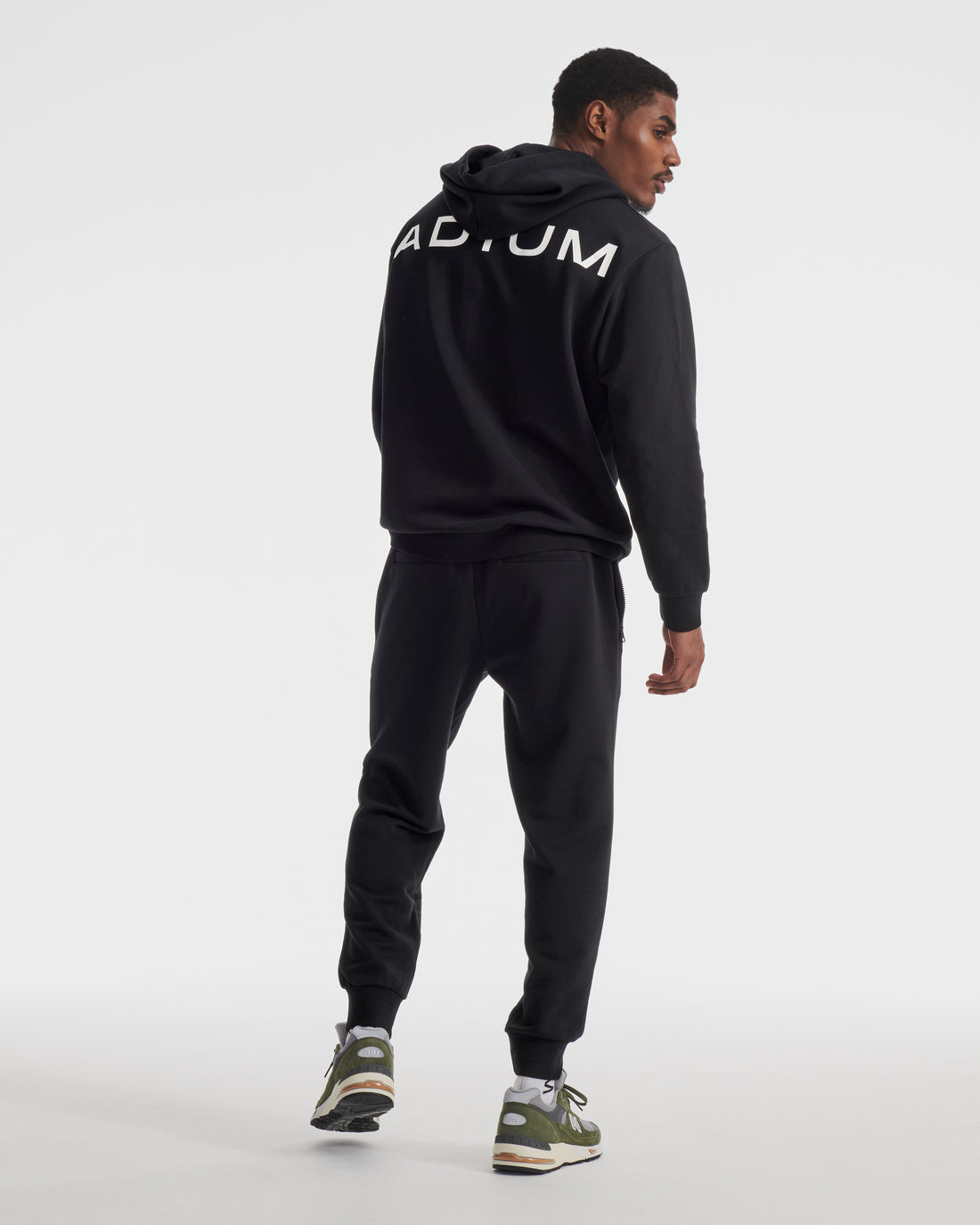 The ADIUM Black French Terry Jogger