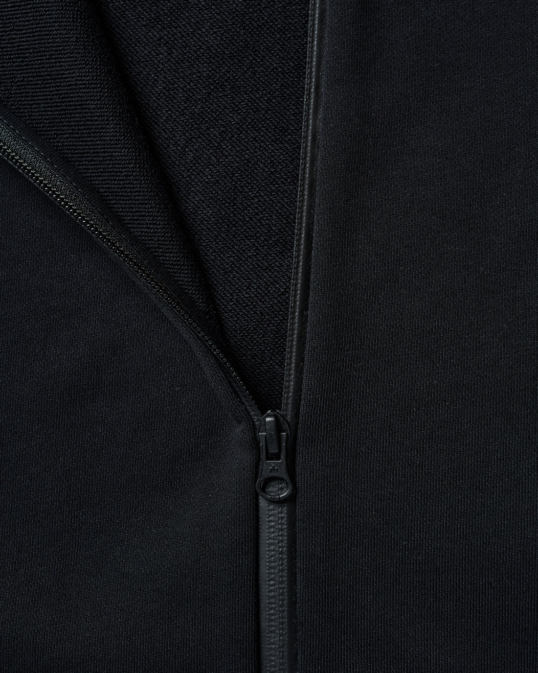 The ADIUM Black French Terry Half Zip Hoodie | "The Future of Fitness" Men's Health