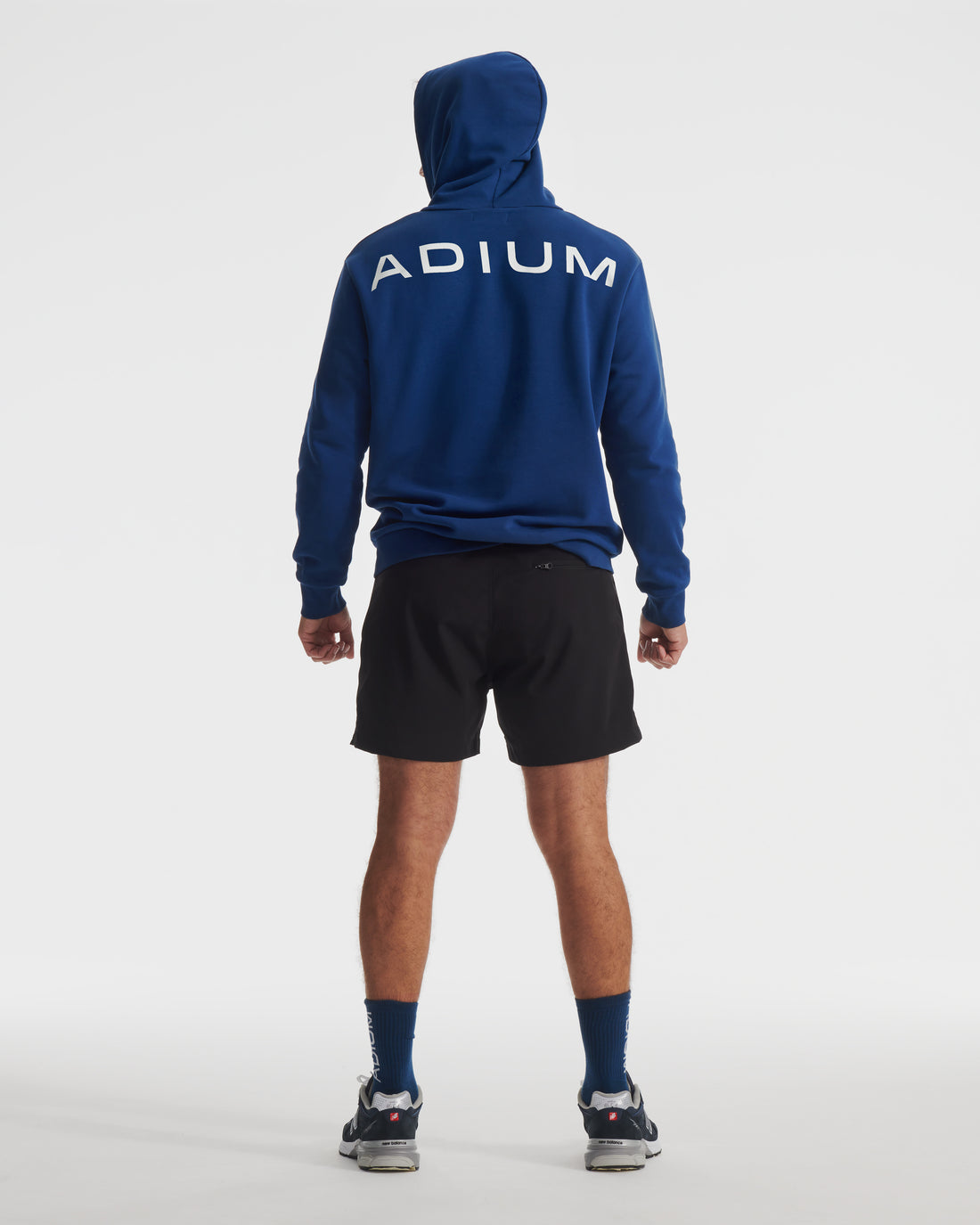 The ADIUM Cobalt French Terry Half Zip Hoodie | "The Future of Fitness" Men's Health