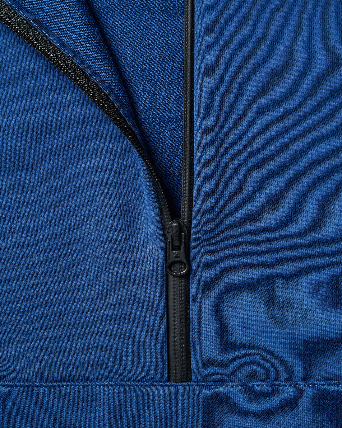 The ADIUM Cobalt French Terry Half Zip Hoodie | "The Future of Fitness" Men's Health