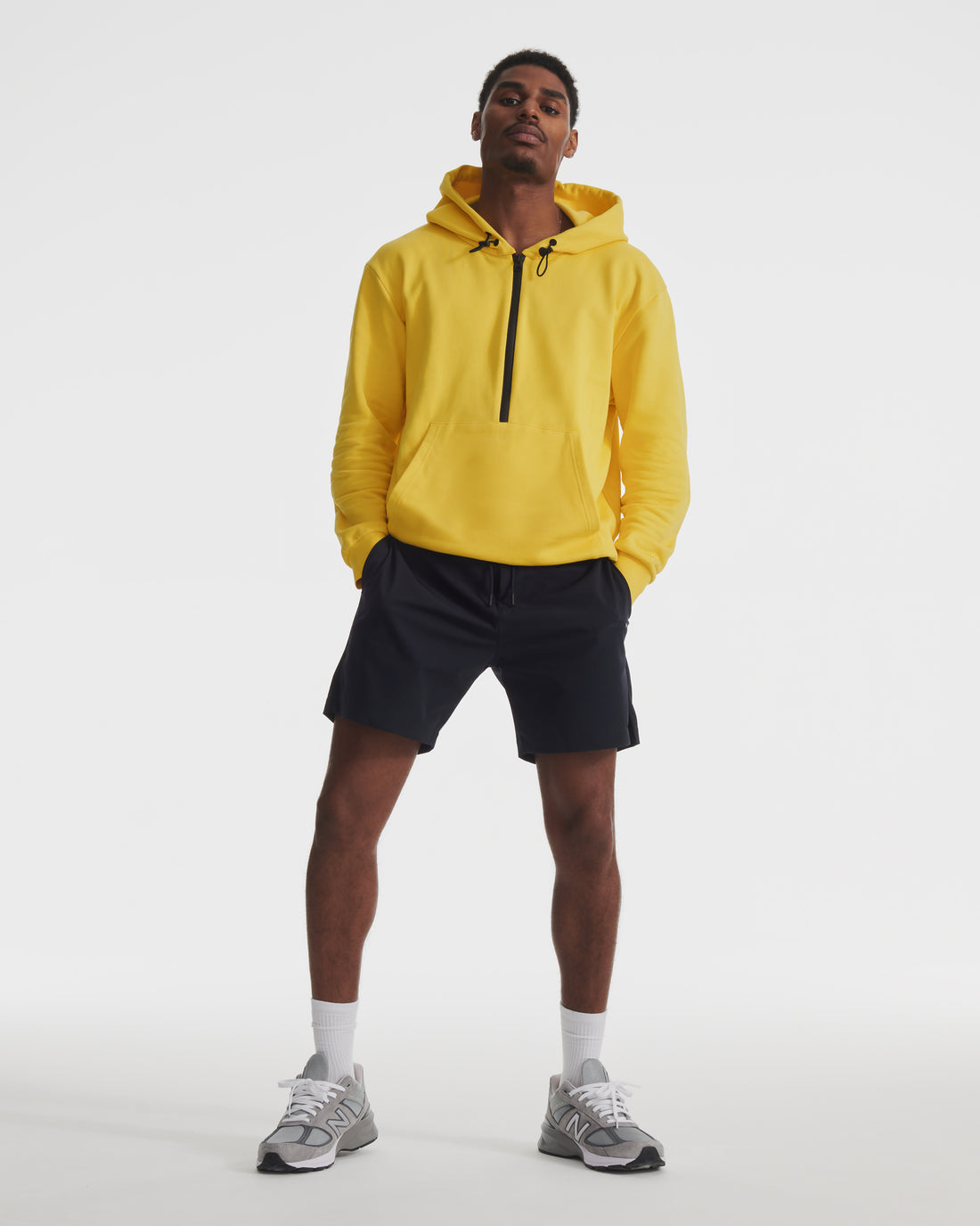 The ADIUM Soleil French Terry Half Zip Hoodie | "The Future of Fitness" Men's Health