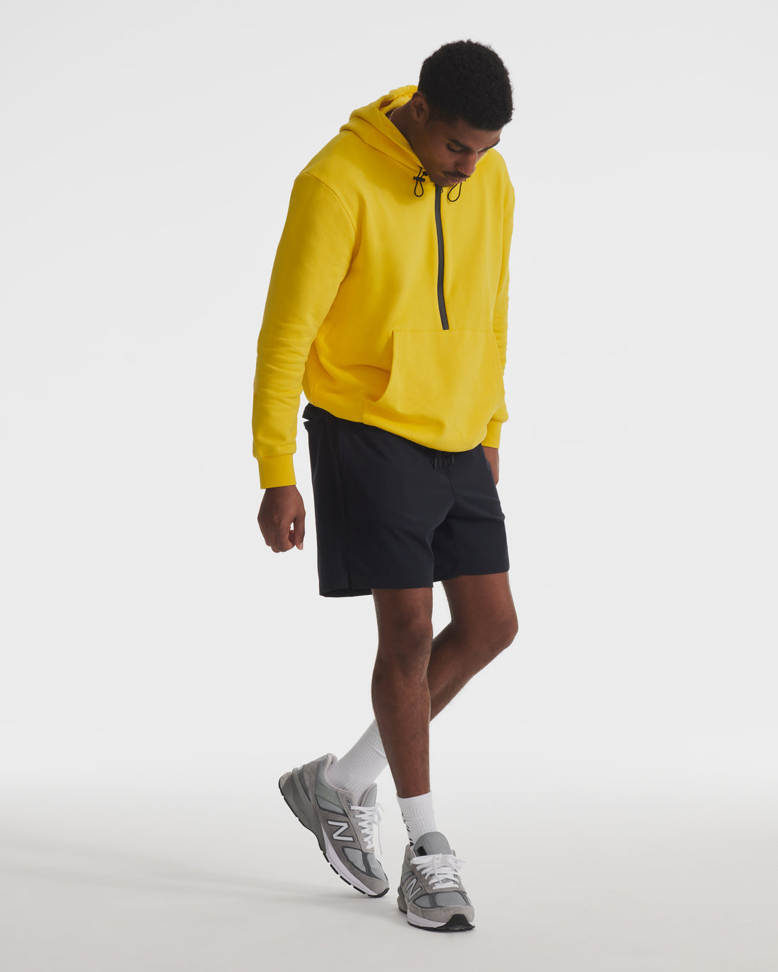 The ADIUM Soleil French Terry Half Zip Hoodie | "The Future of Fitness" Men's Health