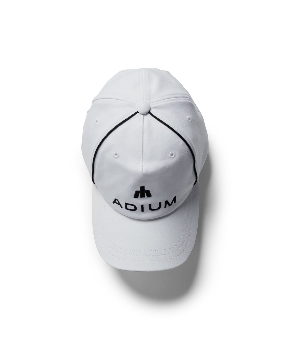 White 5 Panel Baseball Cap