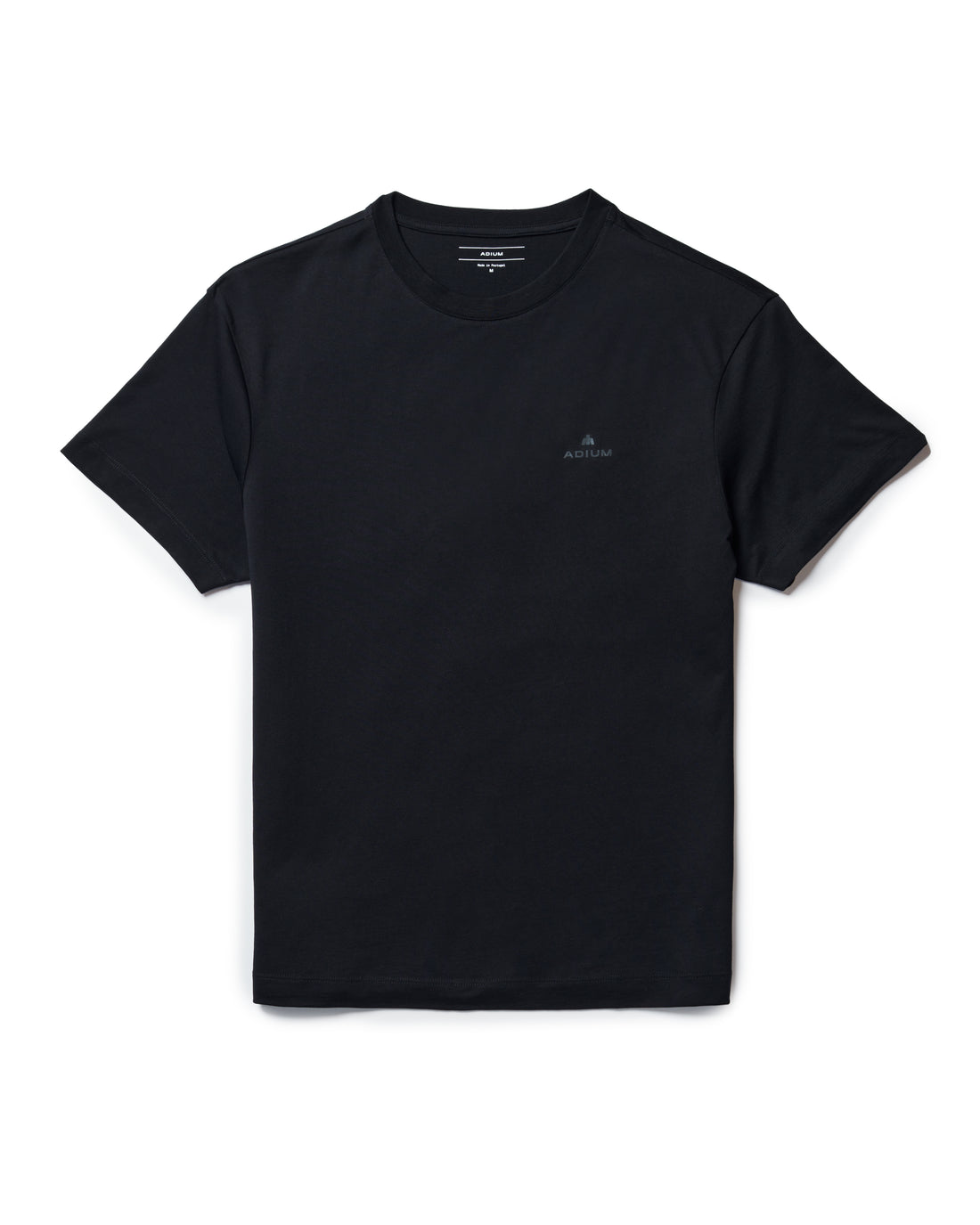 Black Lyocell Crew Neck