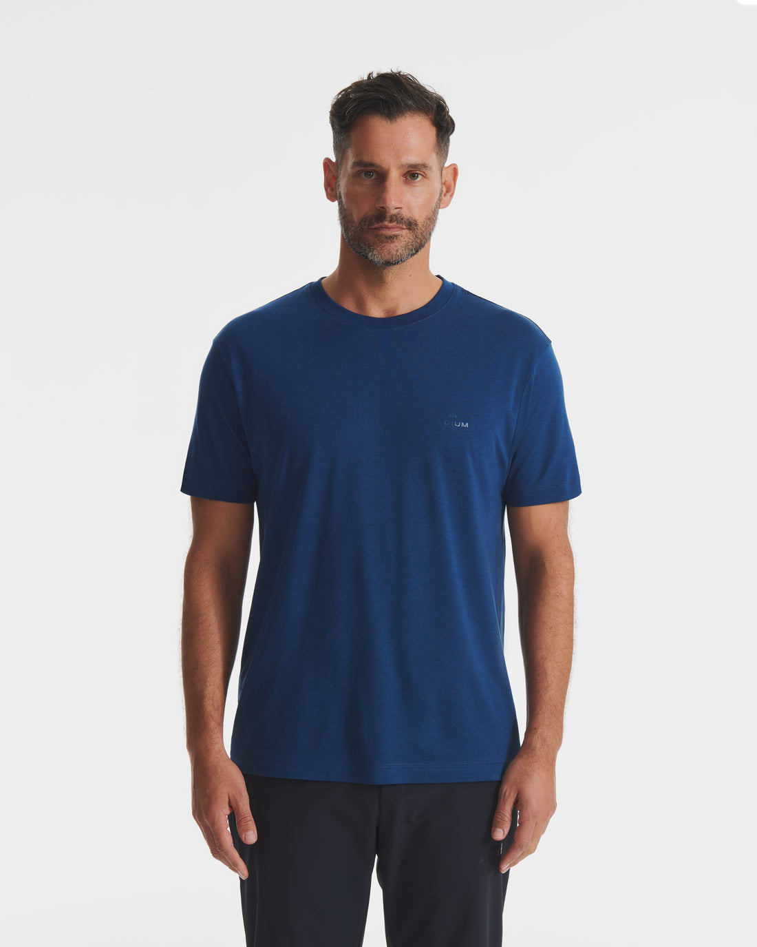 Cobalt Lyocell Crew Neck