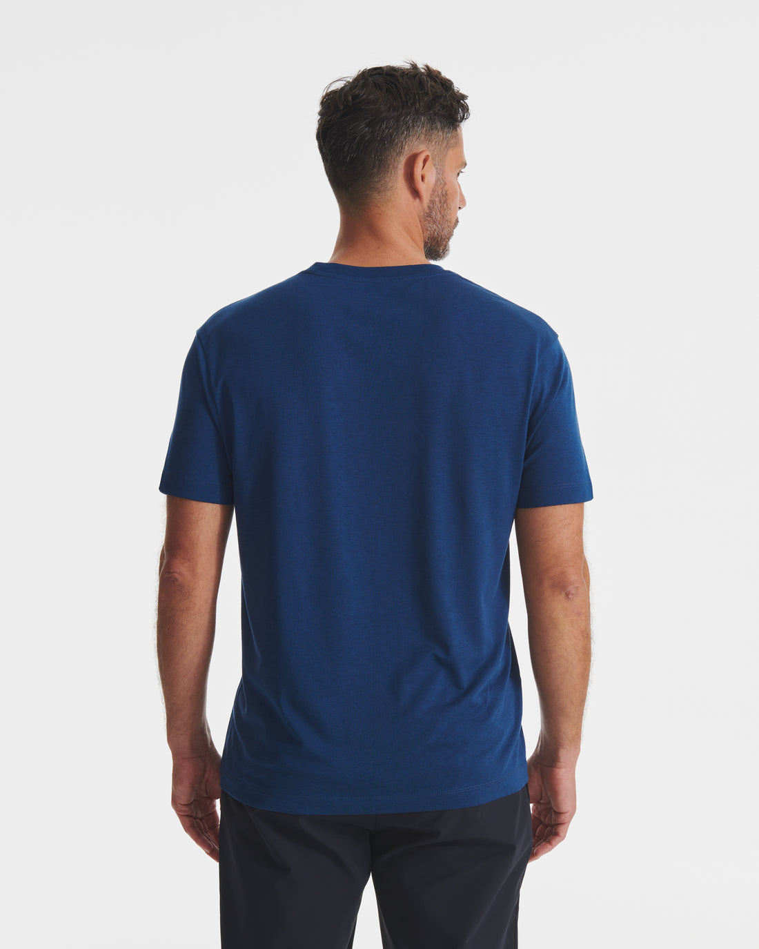 Cobalt Lyocell Crew Neck