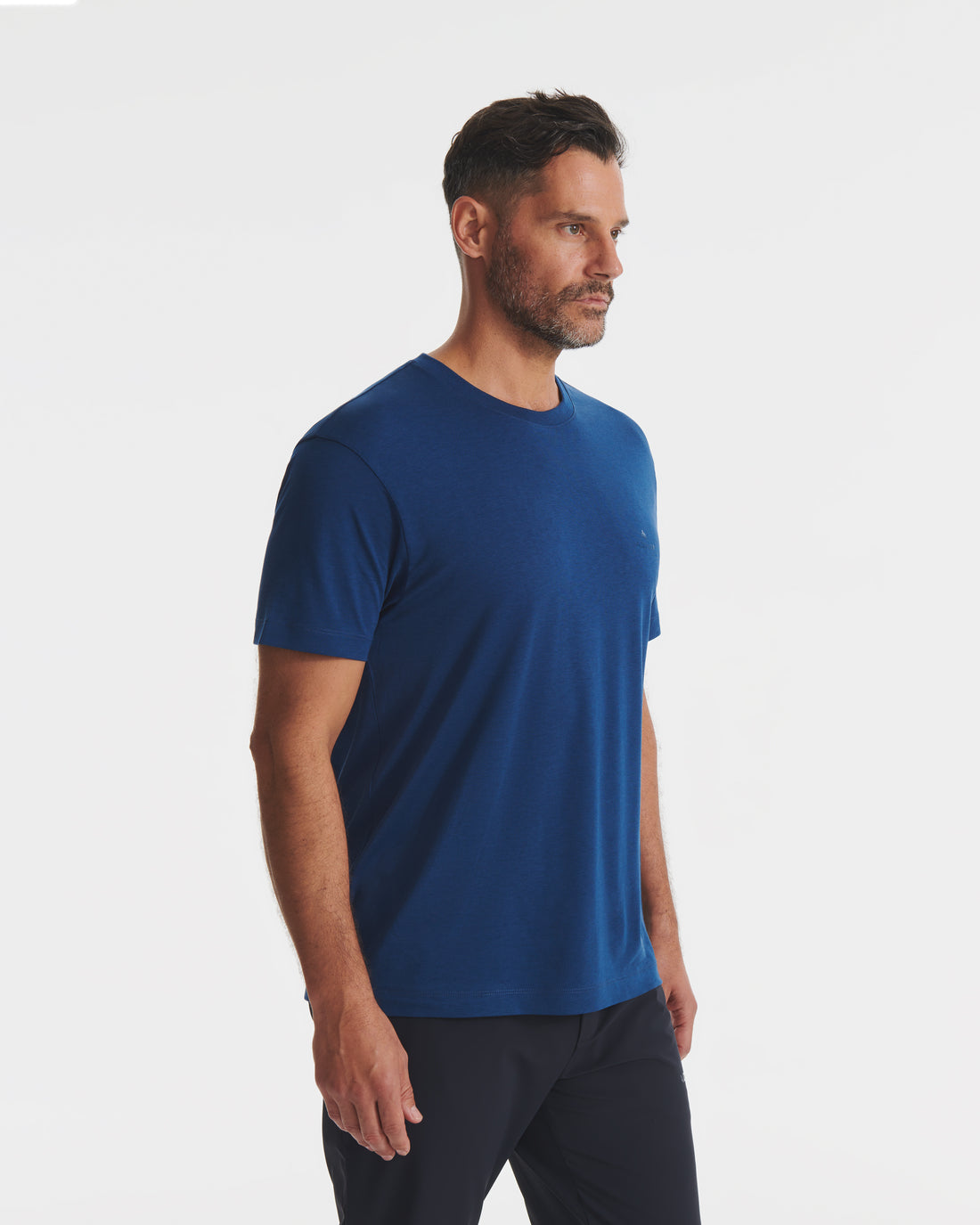 Cobalt Lyocell Crew Neck