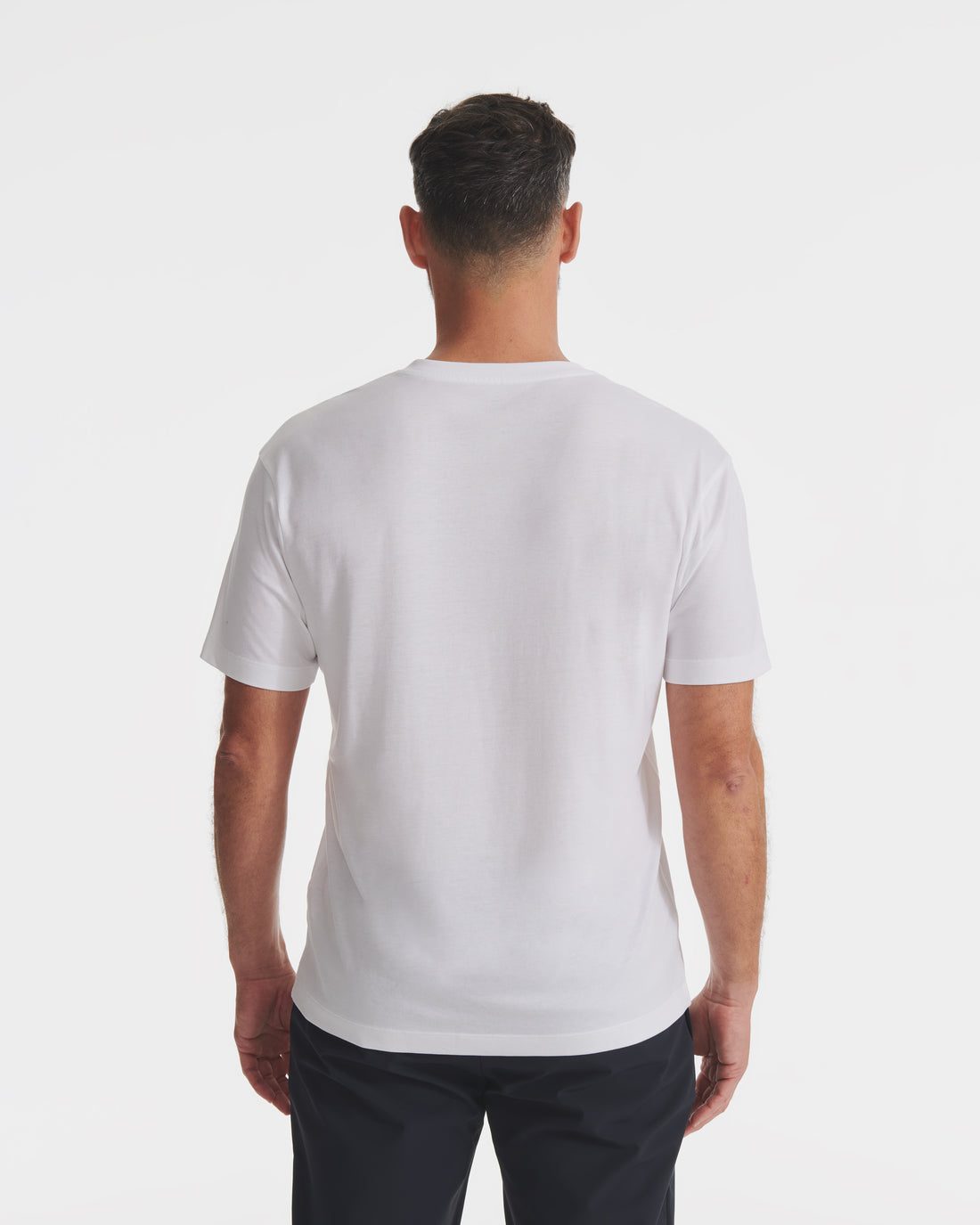 White Lyocell V Neck