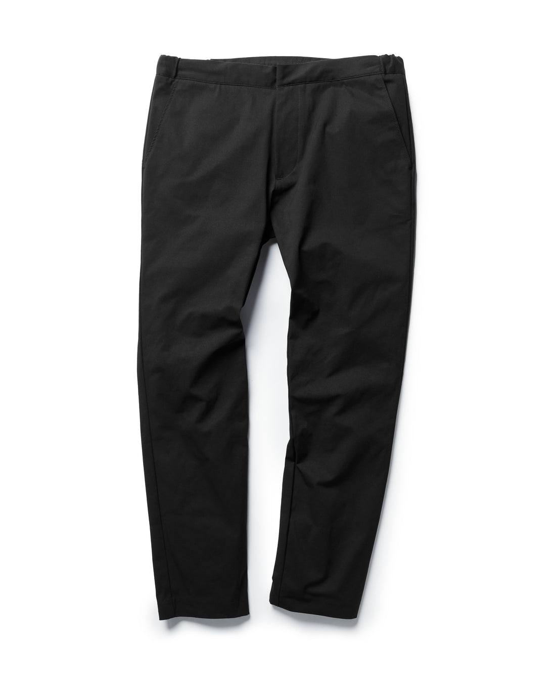 Black Tech Twill Nylon Chino