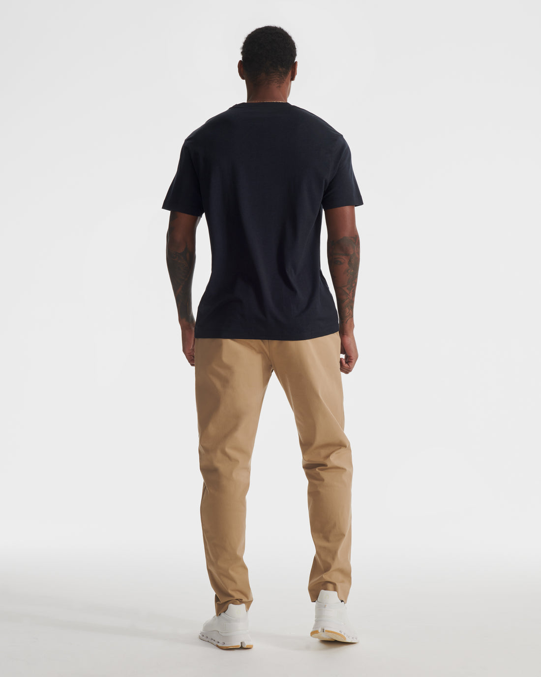 Khaki Tech Twill Nylon Chino