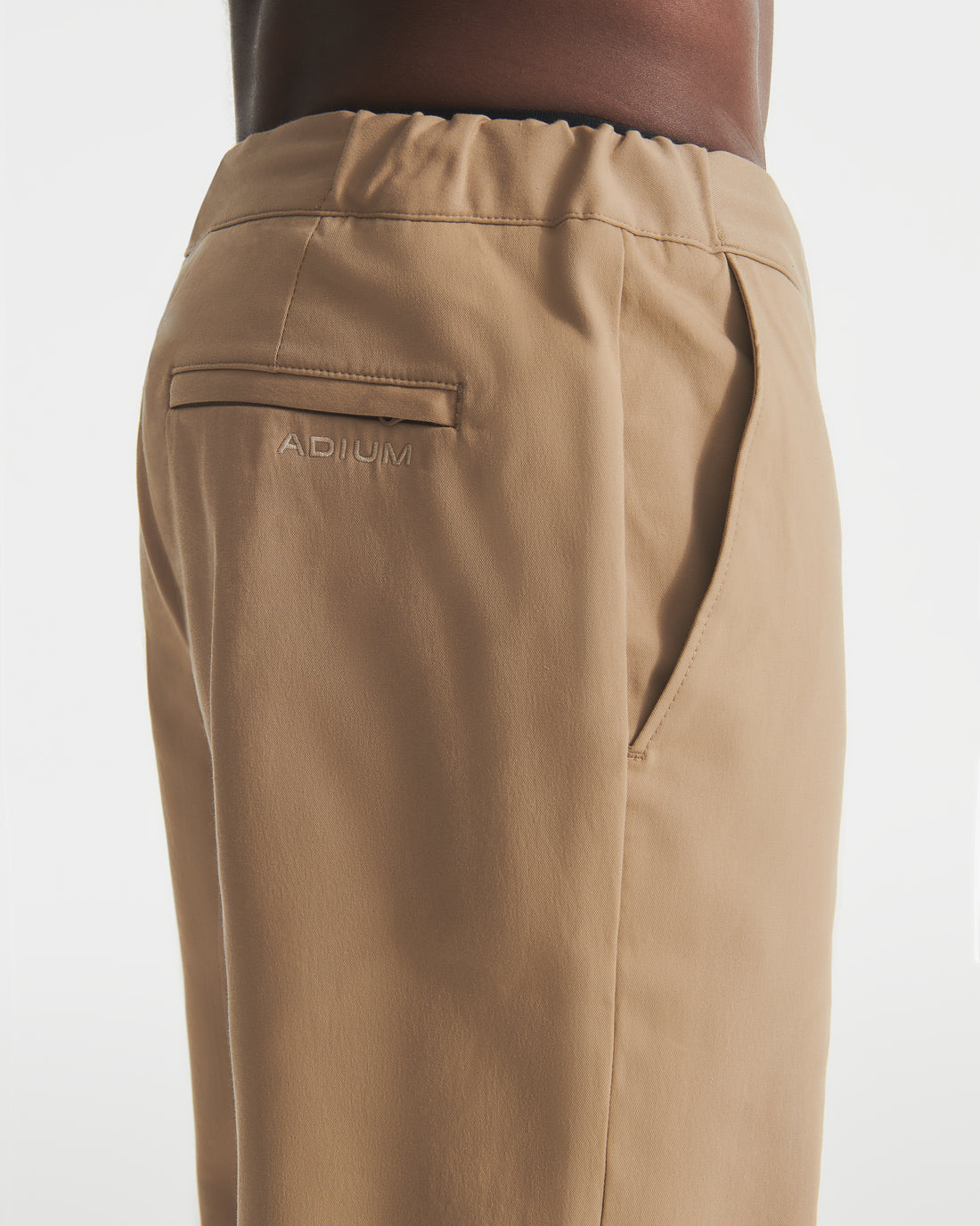 Khaki Tech Twill Nylon Chino