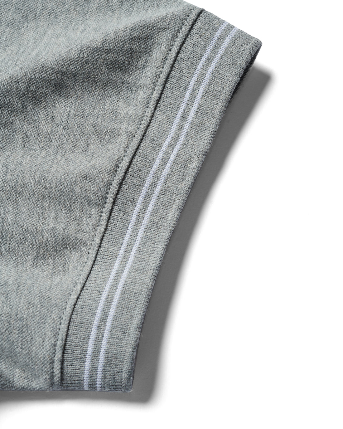 Heather Grey Pique Polo