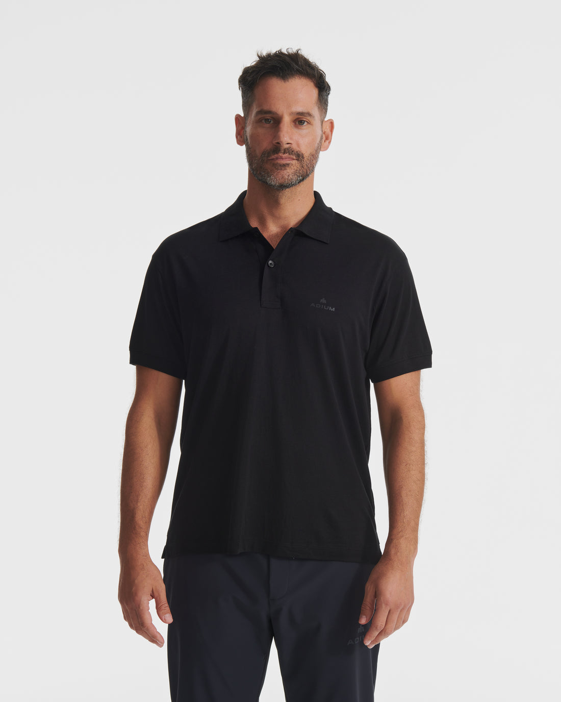 Black Lyocell Polo