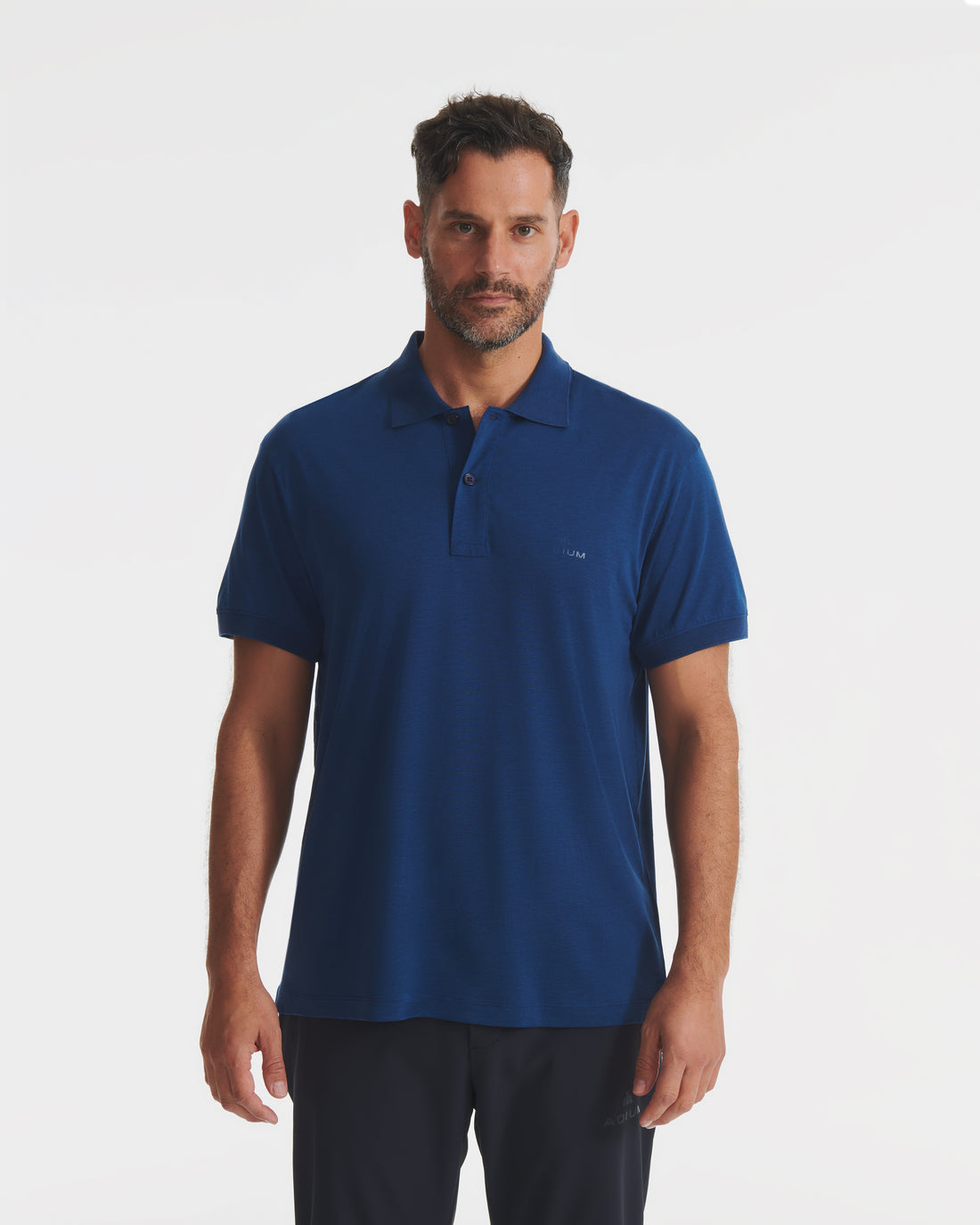 Cobalt Lyocell Polo