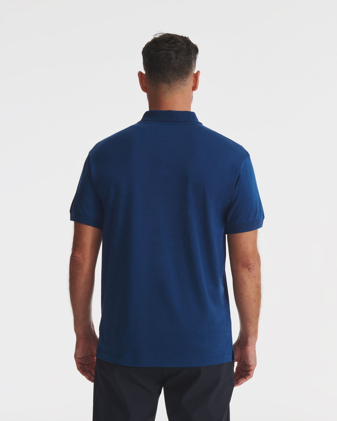 Cobalt Lyocell Polo