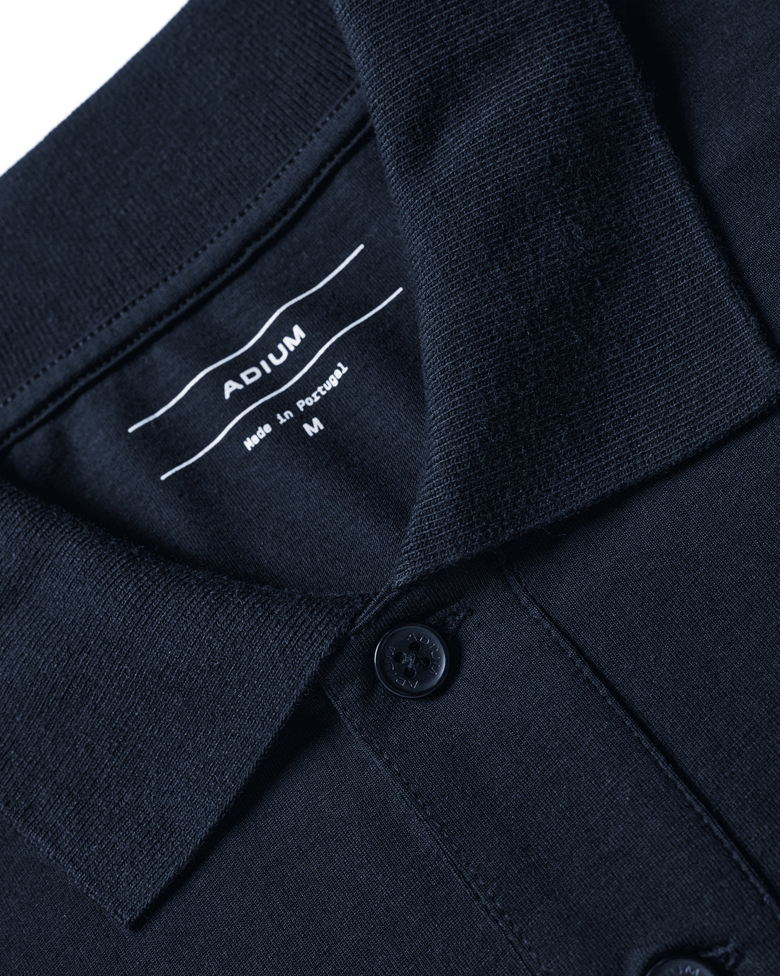 Dark Navy Lyocell Polo