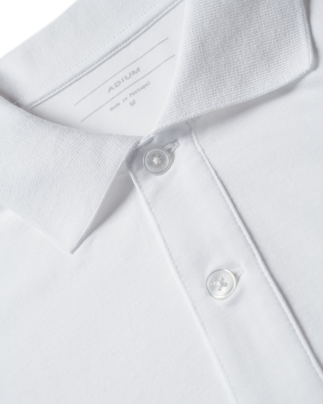 White Lyocell Polo