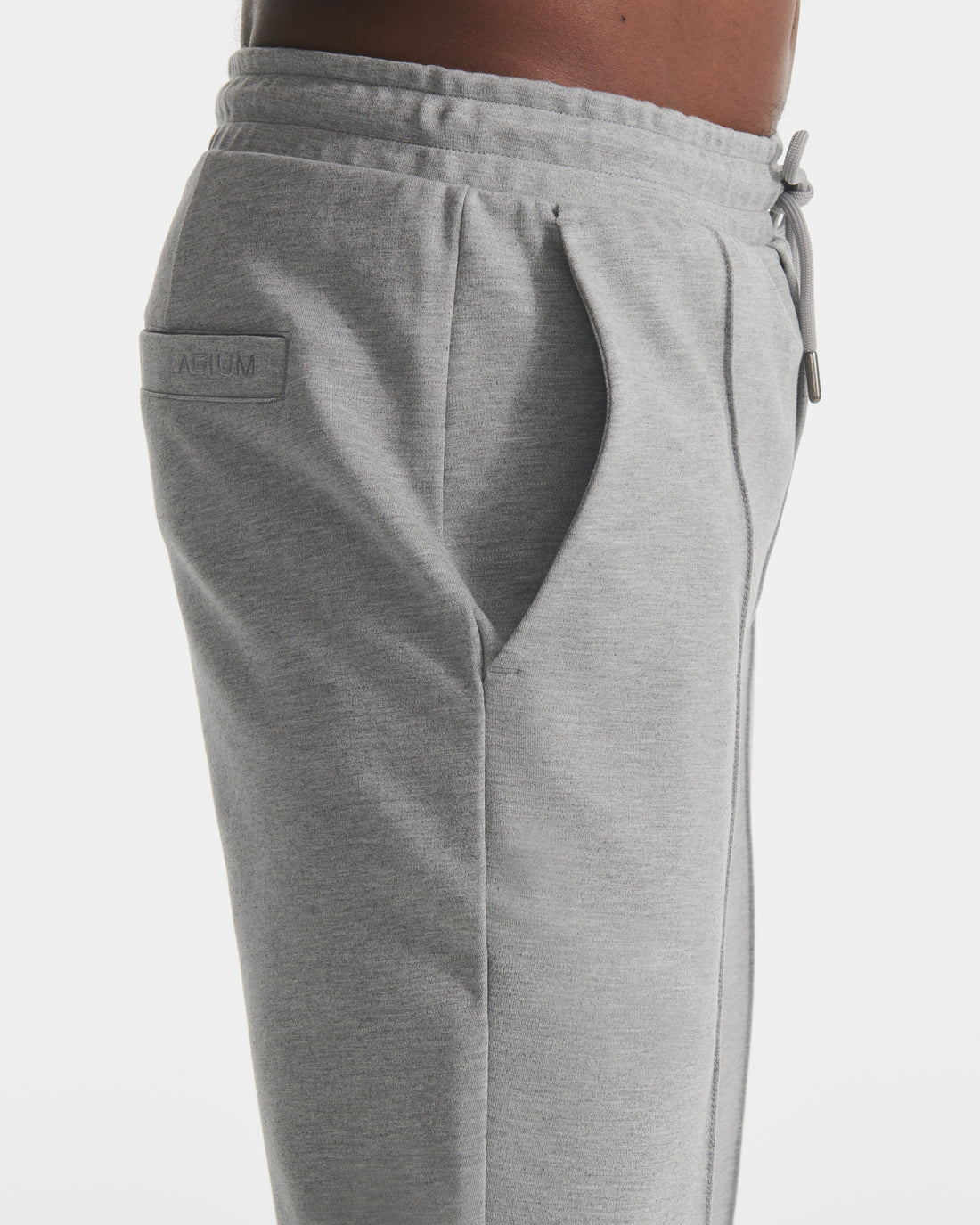 Heather Grey Dual Knit Pant | "The Future of Fitness" Men's Health