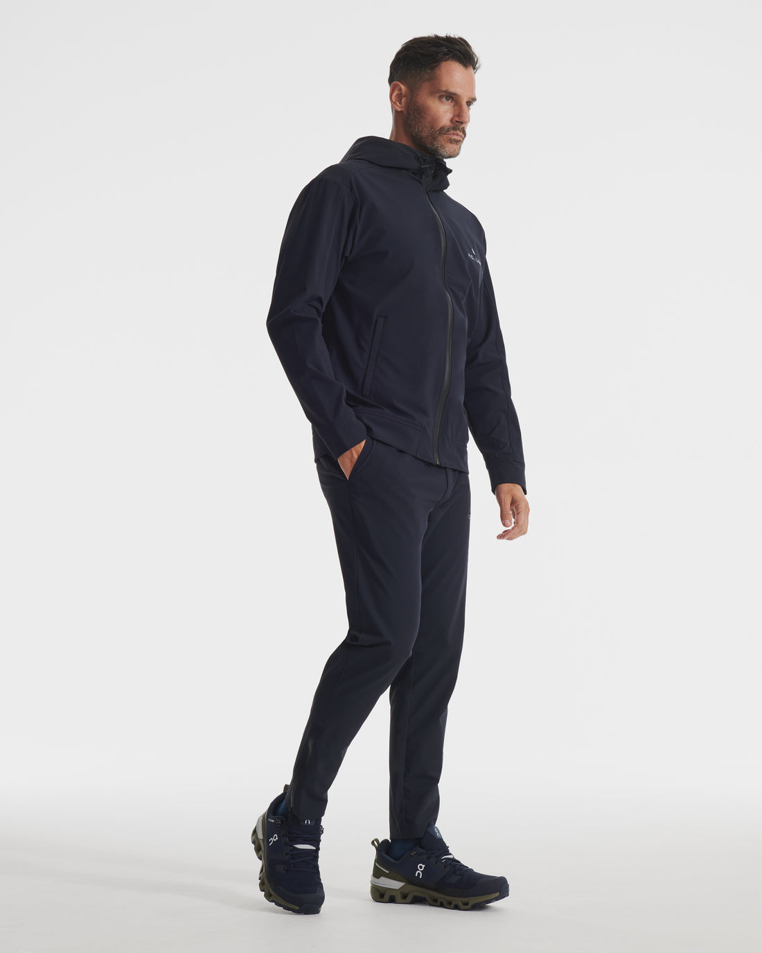 Dark Navy Tech Jacket