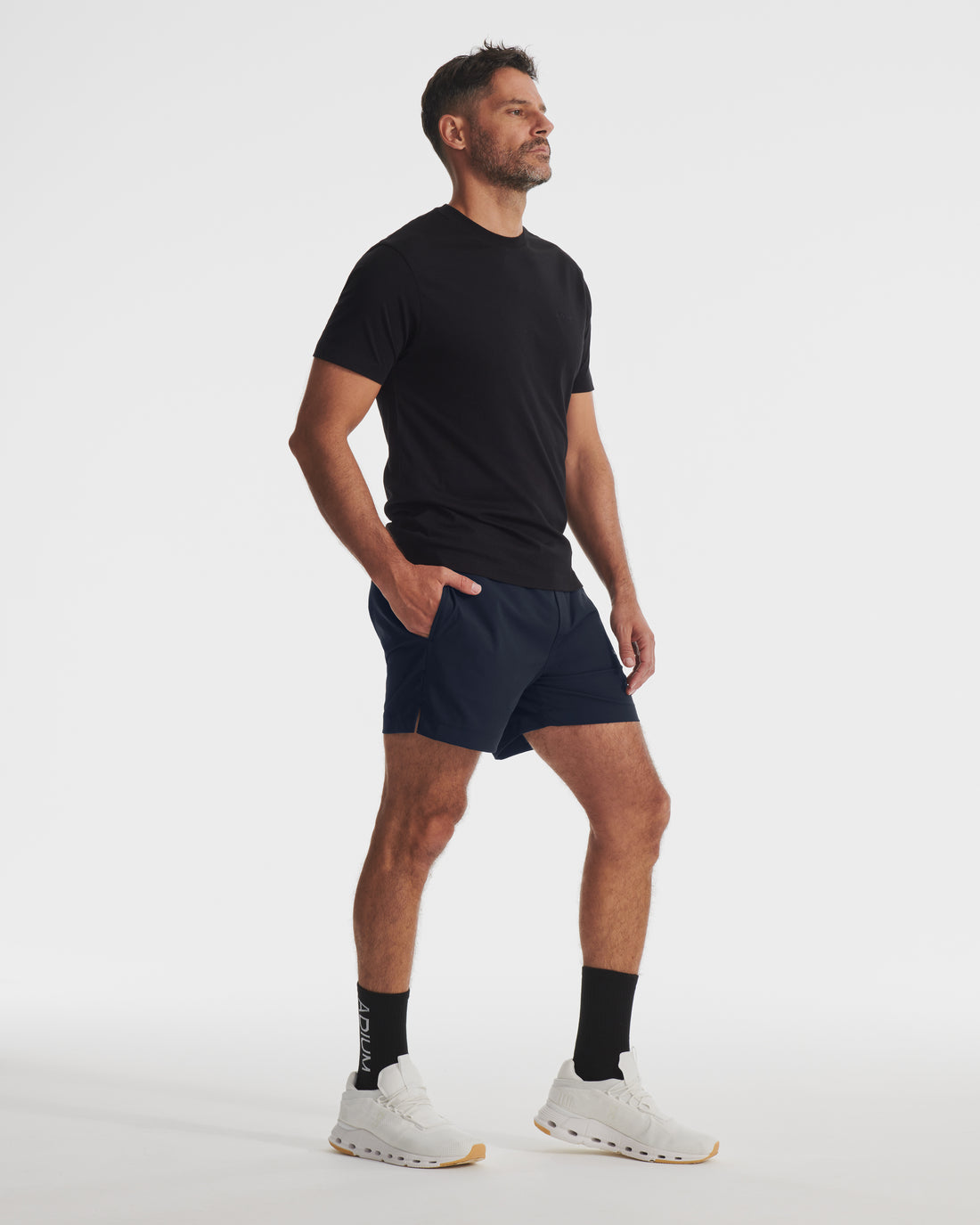 Dark Navy Bio-Nylon Short 5"