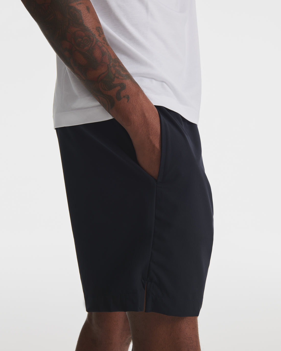 Dark Navy Bio-Nylon Short 6.5"