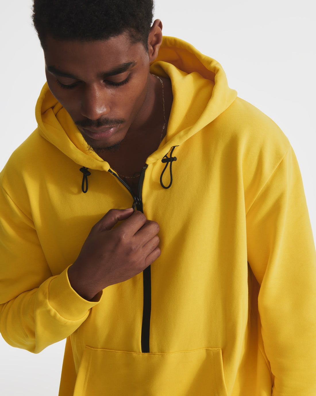 The ADIUM Soleil French Terry Half Zip Hoodie | "The Future of Fitness" Men's Health