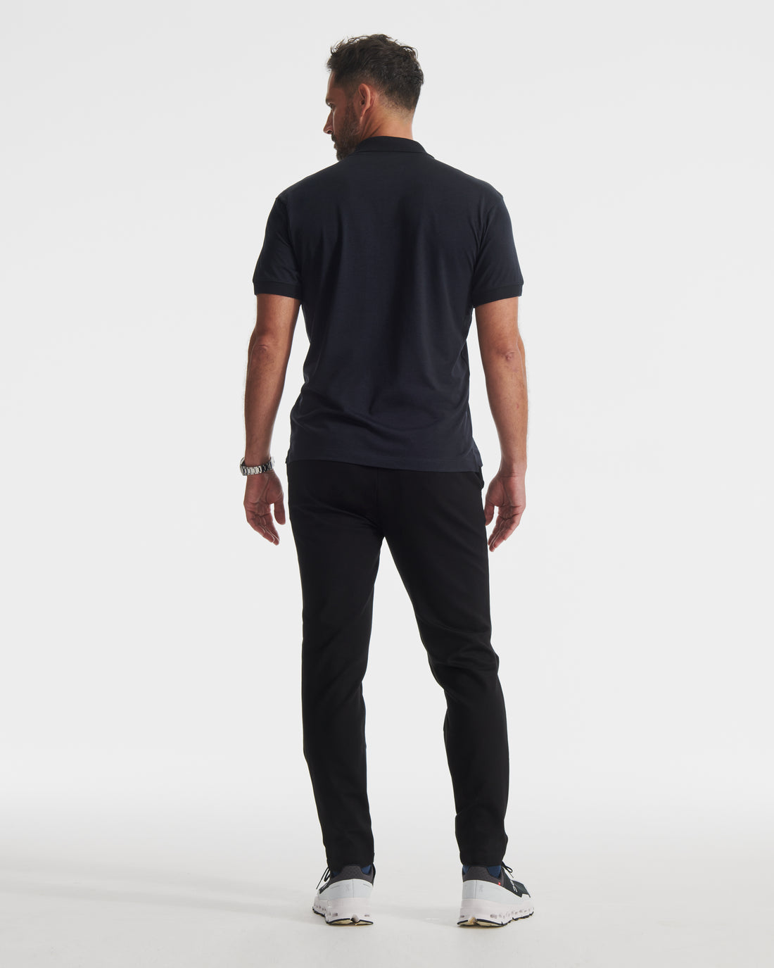 Black Dual Knit Pant | "The Future of Fitness" Men's Health